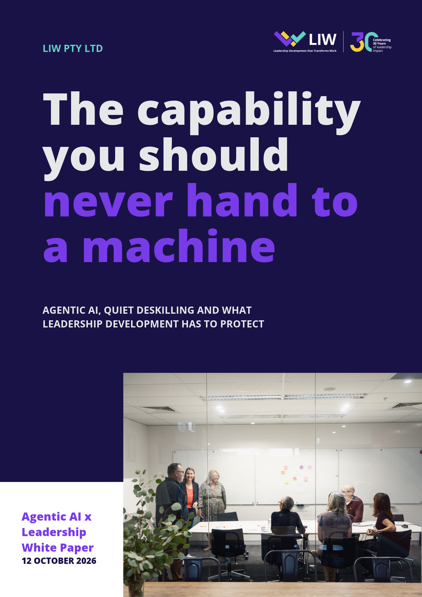 The capability you should never hand to a machine (abstract) (7)